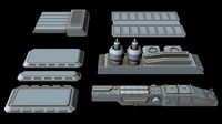 Starship Greeble collection 3