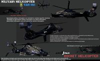 VAH-318 Military Helicopter 3D Models