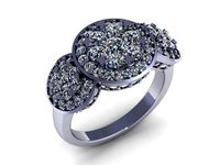 3 Stone ring R2