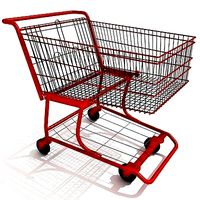 Red Shopping Cart