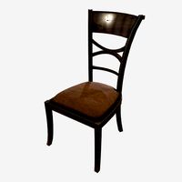 Low Poly PBR Dining Chair