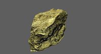 Rock low poly 3D model