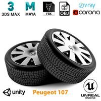 Peugeot 107 Wheel