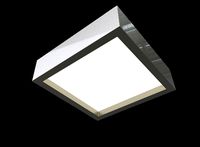 Rectangular modern ceiling light architectural scene lighting