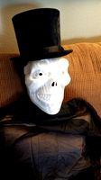 The Skeleton Ghoul Head Hatbox Mask | 3D