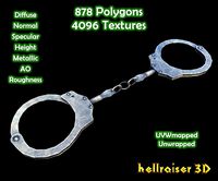 Handcuffs - PBR - Textured