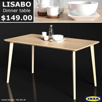 LISABO dinner table