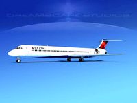 McDonnell Douglas MD83 Delta Airlines 2