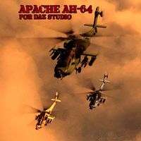 Apache AH-64 Helicopter for DAZ Studio