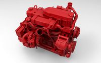 Cummins QSB 67 diesel engine 3d model