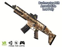 Bushmaster ACR Assault Rifle Gun Low Poly