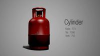 Lowpoly Cylinder