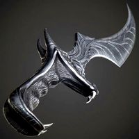 Ritual Dragon Dagger PBR Game-Ready