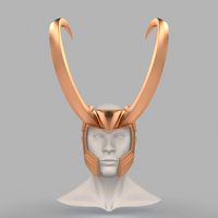 Loki Helmet Thor 3 Ragnarok 3D print model | 3D