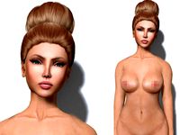 Katherine 3d female mesh avatar rigged