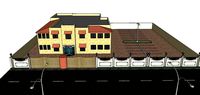 Restaurant 3D Model