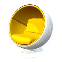 Low Poly PBR Ball Chair