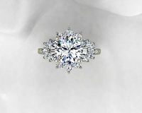 Marquise diamond ring | 3D