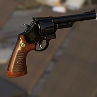Revolver 44 Magnum Smith Wesson Model 29 3D Model