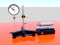 Vapour pressure of water at temperatures