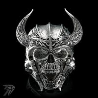 Skull ring | 3D