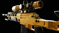 COD Bo2 ballista sniper high poly