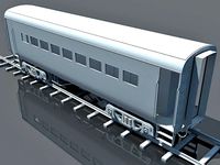 Model of Train Wagon