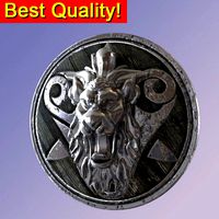 Medieval warrior lion Shield