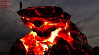 fire skul cave