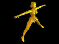 women warrior  | 3D