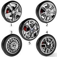 Wheels Collection 5 Models No 2