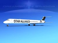 McDonnell Douglas MD83 Star Alliance