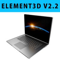 3D model Microsoft Surface Book 2