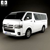 Toyota Hiace LWB Combi with HQ interior 2013