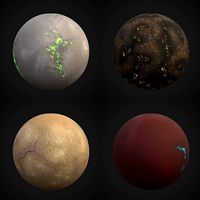 Stylized Planets 03