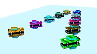 10 Racing Cars | 3D