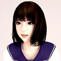 Mariko schoolgirl pose 06