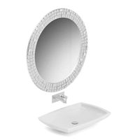 Washbasin and a Mirror