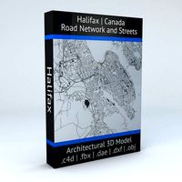 Halifax Road Network and Streets