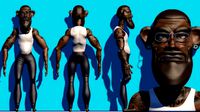 Personaje Cartoon Con Accesorios