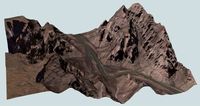 Grand Canyon Skywalk Peach Springs 3D Model