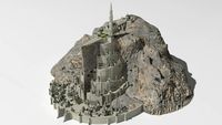 Minas Tirith 3D Model