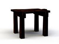 Wooden table