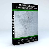 Medellin Road Network and Streets