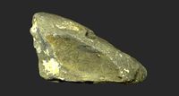 Low poly rock 3D model