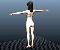a woman body