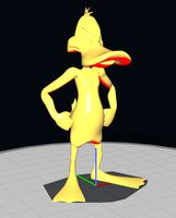 Daffy - Freestanding Duck | 3D