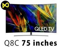 Samsung Q8C 75 Inch  QLED 4K TV