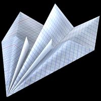 Paper airplane
