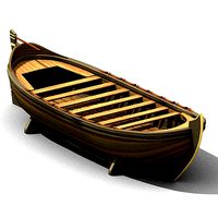 XVII century life-boat